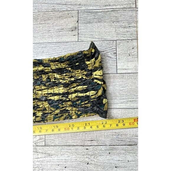 Maison D’Amelie Bishop Sleeve Floral Semi Sheer Regency Blouse XL Whimsigoth - Picture 14 of 15